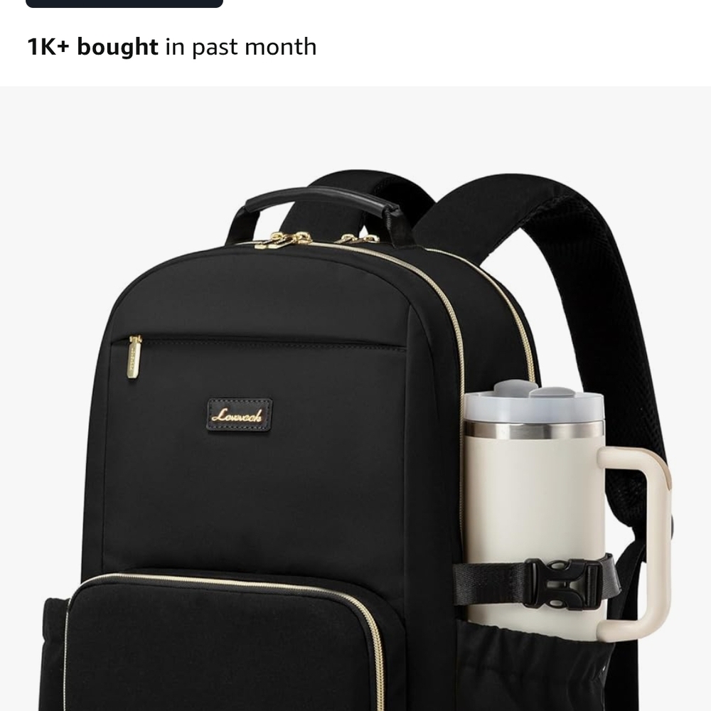 Lacoste Black Women's Backpack